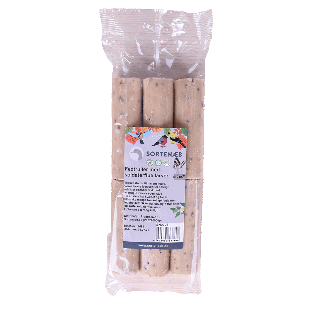 Sortenaeb – Cylindres de graisse aux larves de mouches