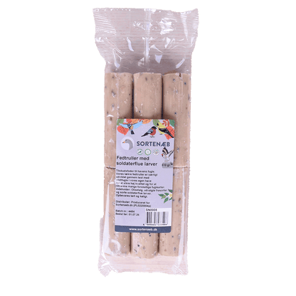 Sortenaeb – Cylindres de graisse aux larves de mouches