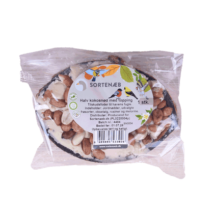 Sortenaeb – Demi-noix de coco avec garniture, assortiment – à l’unité